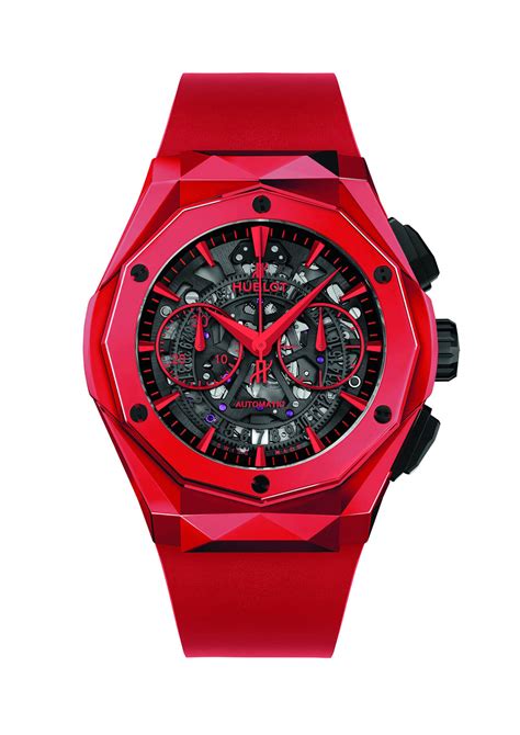 hublot classic fusion chronograph orlinski red ceramic price|Hublot classic fusion titanium price.